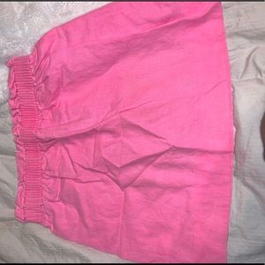 J. Crew hot pink skirt